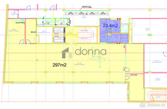 Pronájem kanceláře 295 m² Pobřežní, Praha - Karlín - 8