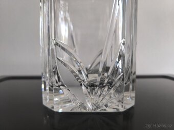 Křišťálová broušená karafa na whisky - 8