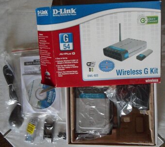 Modem / router D-Link DWL-922 + USB Wireless - 8