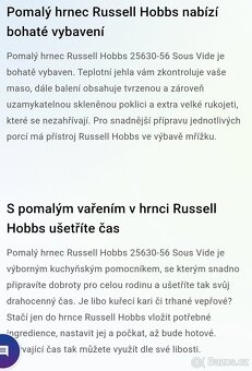 Pomalý hrnec Russell Hobbs - 8