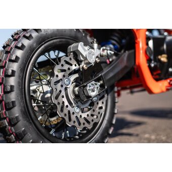 Pitbike Leramotors Thunder 70ccm, kola 10/10, orange - 8