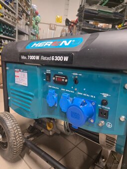 PRODÁM elektrocentrála benzínová 7,0kW - 8