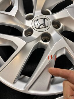 5x114,3 R17 Honda CRV originál alu disky - ET 45 - TOP - 8