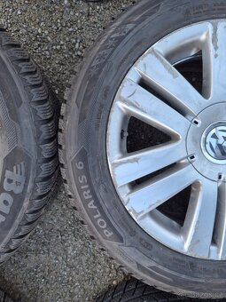 Zimní Alu Sada 5x112R16,Barum Polaris 205/55R16 - 8