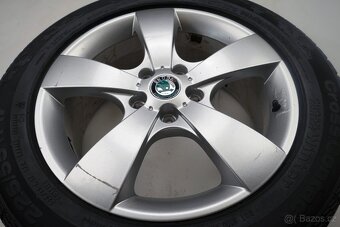 Škoda Octavia - Originání 17" alu kola - Letní pneu - 8