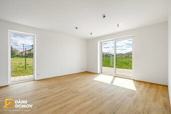 Prodej novostavby rodinného domu 4+kk (130 m2) na pozemku 5 - 8