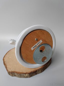 Nádherná vintage porcelánová hudební figurka pár ptáčků - 8