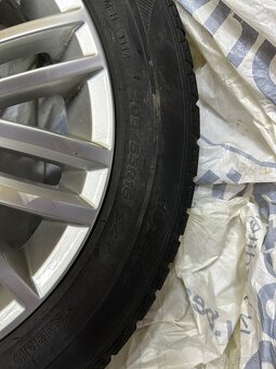 Originál ALU kola Volkswagen 5x112 s letními pneu 205/55 R16 - 8