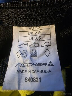 boty na běžky NNN Fischer EU 35 220mm mondo klasiku Classic - 8
