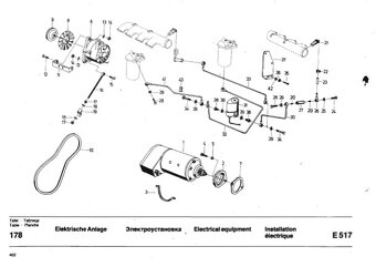 Kombajn E 517 katalog náhradních dílů - 8