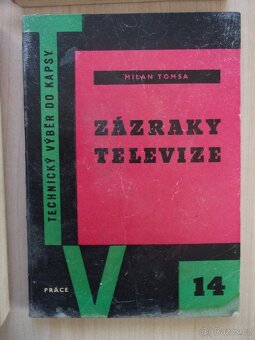 4x STARÁ ELEKTROTECHNICKÁ KNIHA TELEVIZE, ROZHLAS - 8