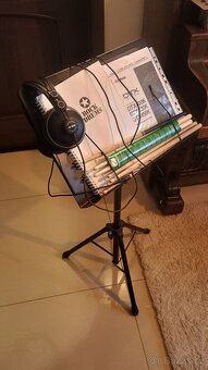 Elektrické bicí Yamaha DTX450K + kombo Laney AH40 + přísluše - 8
