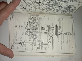 Prodám originál seznam náhradních dílů na Aero 30 - 8