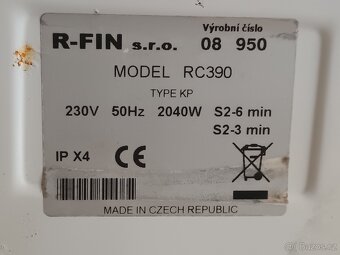 Pračka/odstředivka Romo RC390 - 8