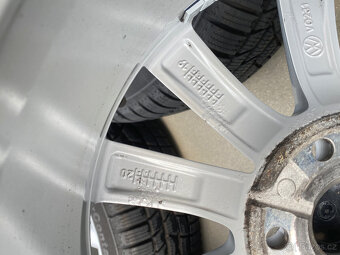 215/60 R16 ZIMNÍ ALU KOLA VW-SKODA -SEAT ROK 2023 - 8