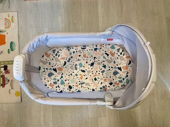 Dětská postýlka Fisher-Price GWD36 TÉMĚŘ NOVÁ - 8