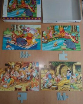 Puzzle Disney - 4 obrázky - 8