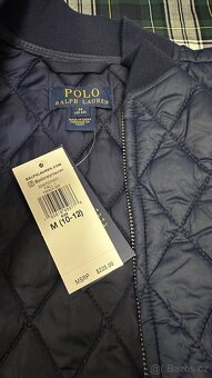 NOVÁ Bunda / vesta Ralph Lauren 2v1 vel. 10-12 let - 8