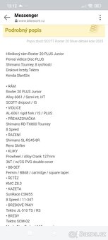 Dětské kolo Scott Roxter Silver 20 - 8