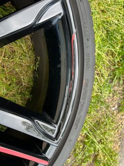 Prodám alu Ronal 5x112 r19 letní pneu 215/35/19 - 8