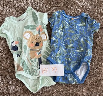 Trička pro chlapečka 33 KS, vel 74 - 86 - 8