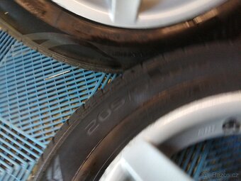 Alu r16 s pneu 205/55 letní 5x114 - 8