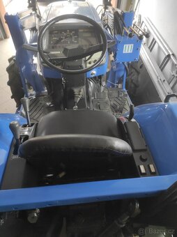 Malotraktor ISEKI GEAS 25, nový čelní nakladač s klapačkou - 8