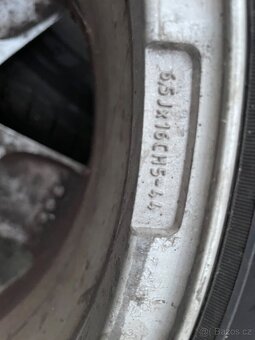Originál alu kola peugeot 5x108 R16 - 8