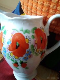 Starožitný porcelánový servis - 8