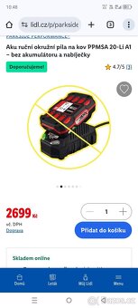 Aku ruční okružní pila na kov PPMSA 20-Li A1 – bez akumuláto - 8