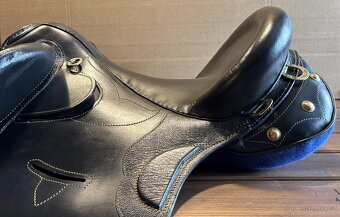 Australské sedlo bez hrušky černé - 8