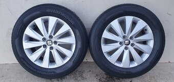 Alu kola Seat Arona 16" 5x100, letní Hankook - 8