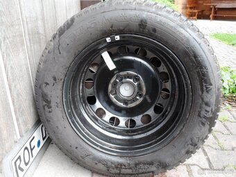 Komplet Zimní Sada Dunlop +Poklice 215/60/16 ET 41 5X112 - 8