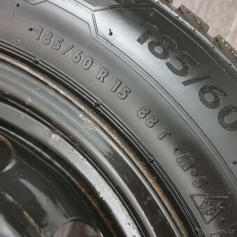 Sada zimních kol Škoda, VW 185/60 R15 č. AK38 - 8