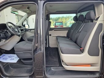 VW Transporter 2.0 TDI Long, 5 míst, ZÁRUKA, odpočet DPH - 8