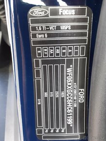 Ford Focus 1.6 benzín 77 kw 2017/9 koupeno v čr - 8