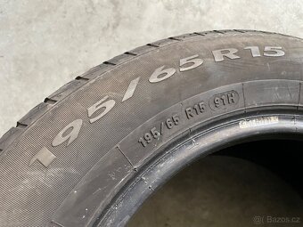 prodám letní pneumatiky 195/65/15 Pirelli a Semperit sada - 8