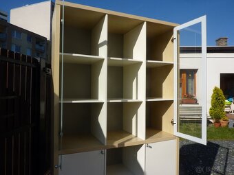 Ikea MAGIKER vitrina/úložná sestava trojdílná - 8