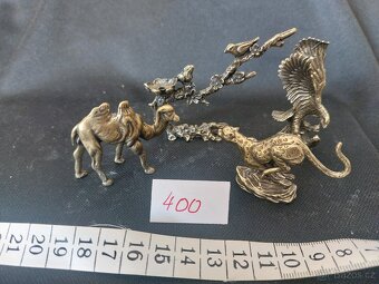 Kovové miniatury, figurky zvířat 2 - 8