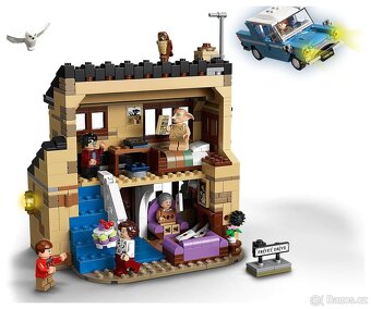 Harry Potter stavebnice 4 + figúrky - typ lego - nové - 8