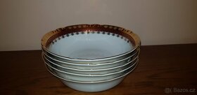 Porcelán motiv červenozlatý lem Constance THUN - 8