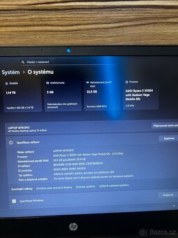 HP Pavilion Gaming 15 – herní notebook, 32GB RAM, GTX 1050 - 8