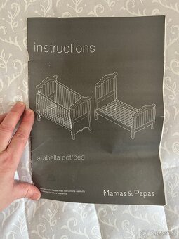 Masivní postýlka Mamas&Papas - 8