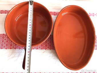 Retro korbele,ambrové misky,kameninové misky,obří porc.hrnek - 8