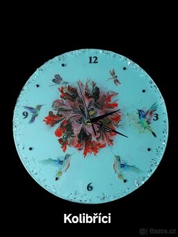 Hodiny z pryskyřice - 8