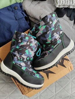 Zimní komplet Lupilu bunda+lyžařské kalhoty a boty vel.27 - 8