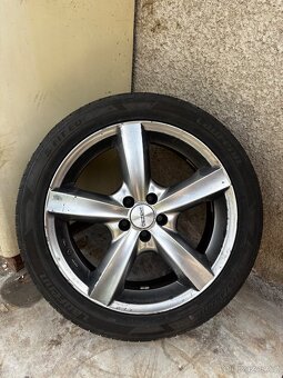 Alu kola 5x100 r17 225/45/17 letní pneu - 8