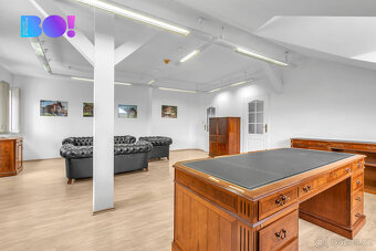 Pronájem komerčních prostor 414 m², kanceláří, bytu 3+1, ul. - 8
