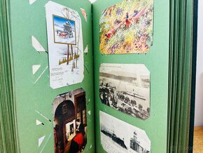 Secesní album na pohlednice, plné ( cca 160ks ) - 8