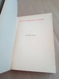 Die Tschechoslovakische Republik - 2 svazky - 8